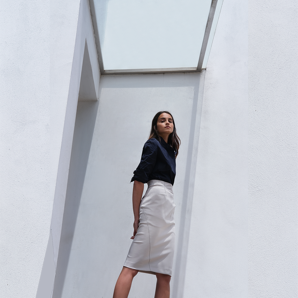 Sara is 1.74m tall and wears a size 02