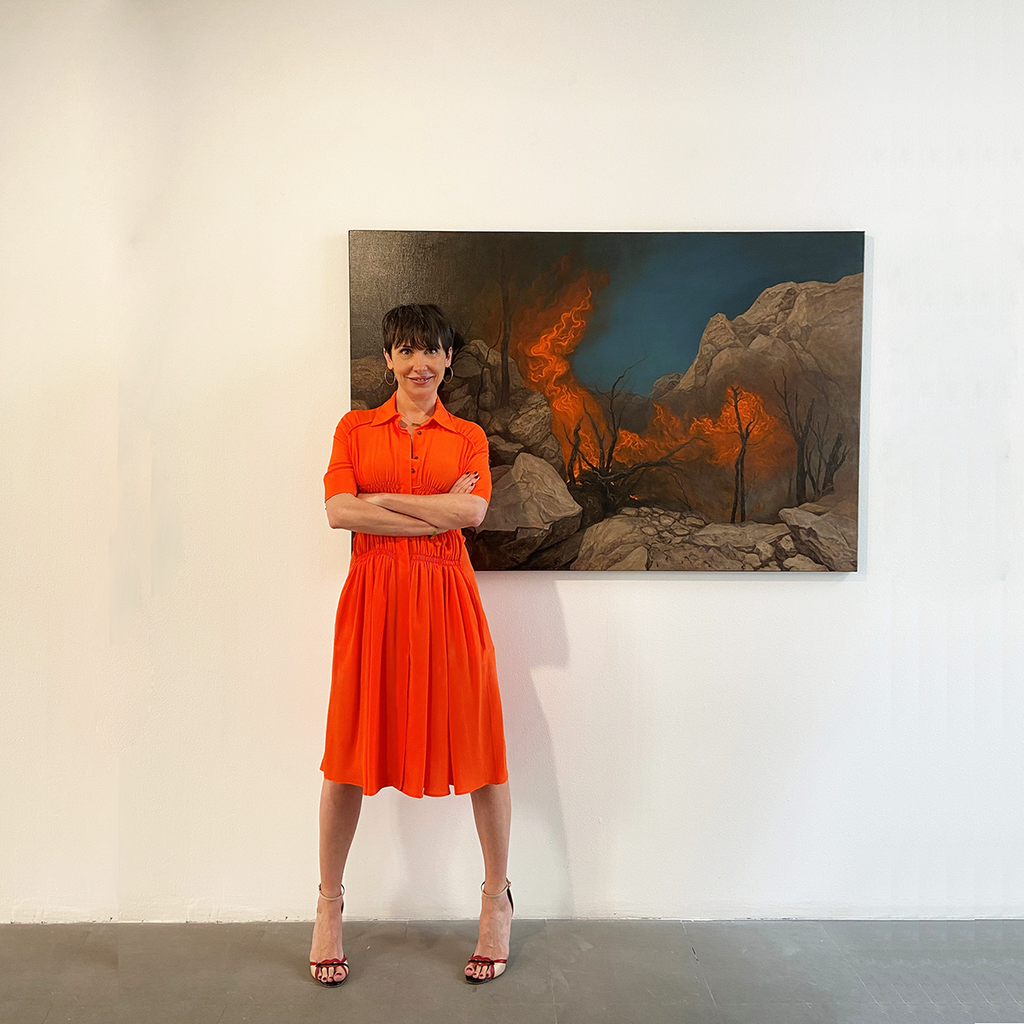 Christine mesure 1.69m et porte une taille 02