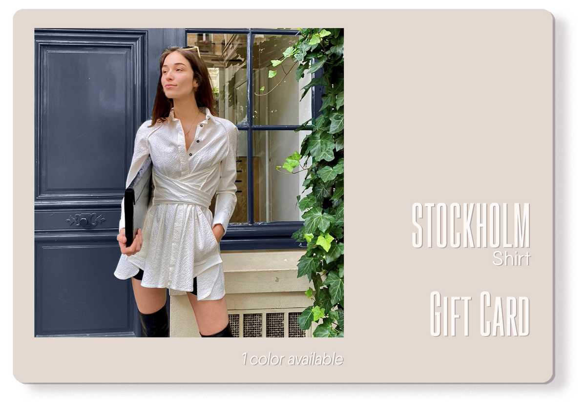 Carte Cadeau Chemise STOCKHOLM